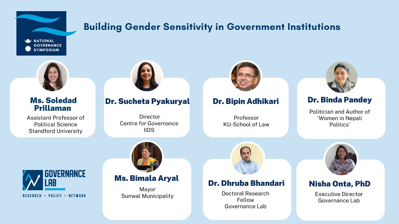 Building Gender Sensitivity in Government Institutions