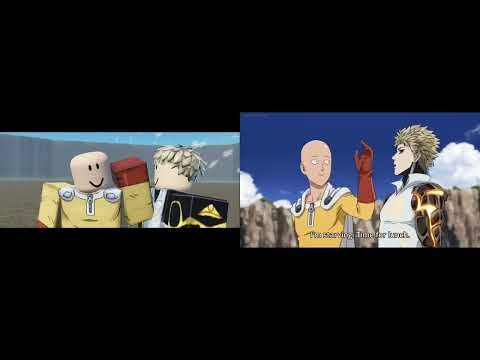 Saitama's death counter animated on roblox