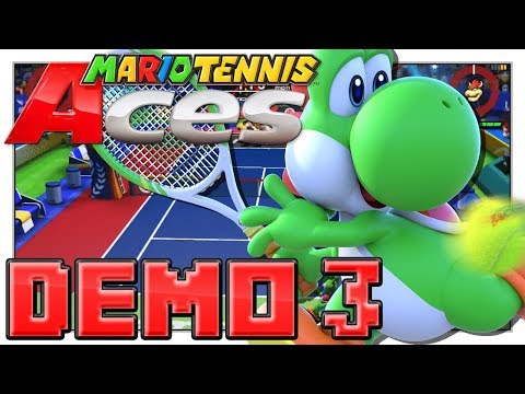 Mario Tennis Aces Demo - Brake The Racket! - Part 3