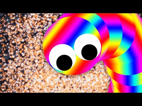 Slither.io 1 Tiny Pro Snake vs 9999 Giant Hacker Snakes Epic Slitherio Gameplay