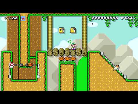 ⬤The Poisonous Power-ups 2◯ by bleepbloop 🍄 Super Mario Maker 2 ✹Switch✹ #bbf