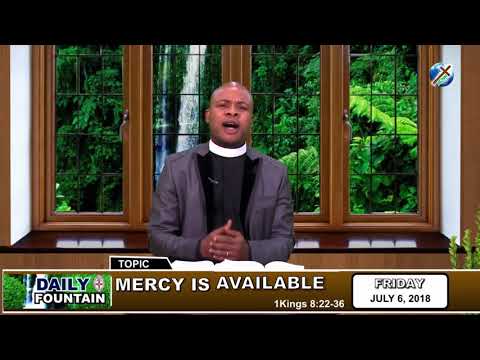 DAILY FOUNTAIN OF JULY 6, 2018 - REV'D. CHRISTOPHER UJIROTOGHENE IDONOR