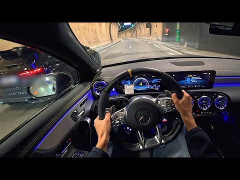 POV Uphill Run Touge Drive A45S AMG - AUDI RS3 and BMW M2