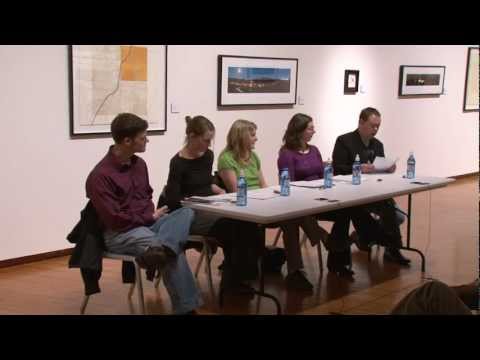 Video  of Brandon Schrand and MFA Creative Writing Students' Essay Reading 'The Unique and Universal in the Personal Essay: Graduate Student Readings.'  Brandon Schrand is an Assistant Professor of English. Aaron Poor, Jamaica Ritcher, Cara Stoddard, and Ann Stebner Steele are MFA graduate students in Creative Writing.
