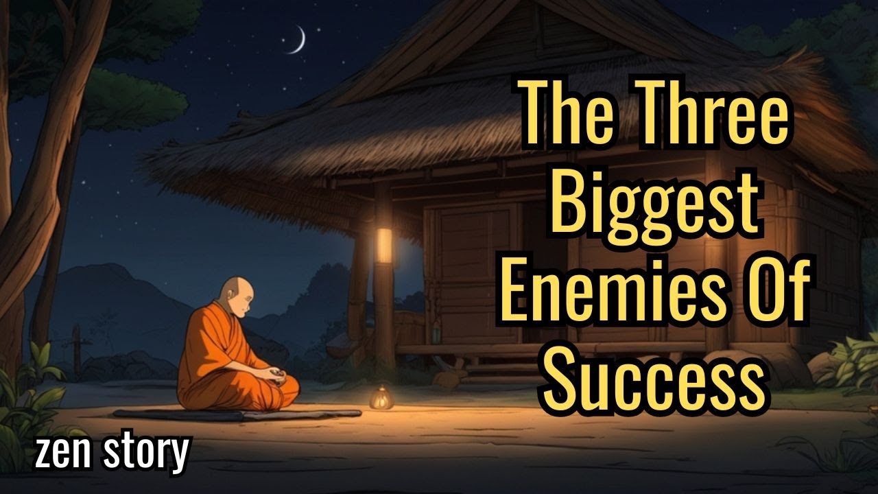 The Three Biggest Enemies Of Success - Buddhist Story in English