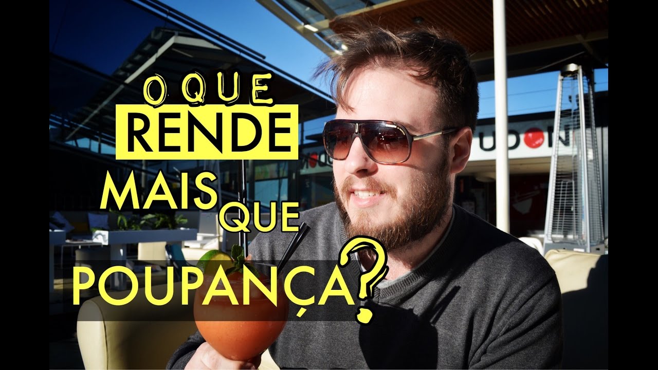 🔴 O QUE RENDE MAIS QUE A POUPANÇA? (Listei 3 Investimentos nesse vídeo..)