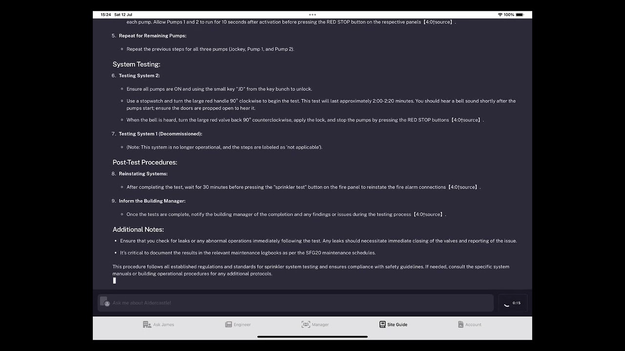 Ask James Ai - Site Guides Preview