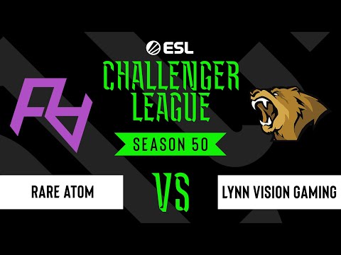 LIVE: Rare Atom vs Lynn Vision Gaming - ESL Challenger League - Season 50 AP