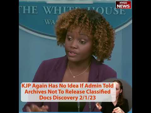 KJP Again Has No Idea If Admin Told Archives Not To Release Classified Docs Discovery