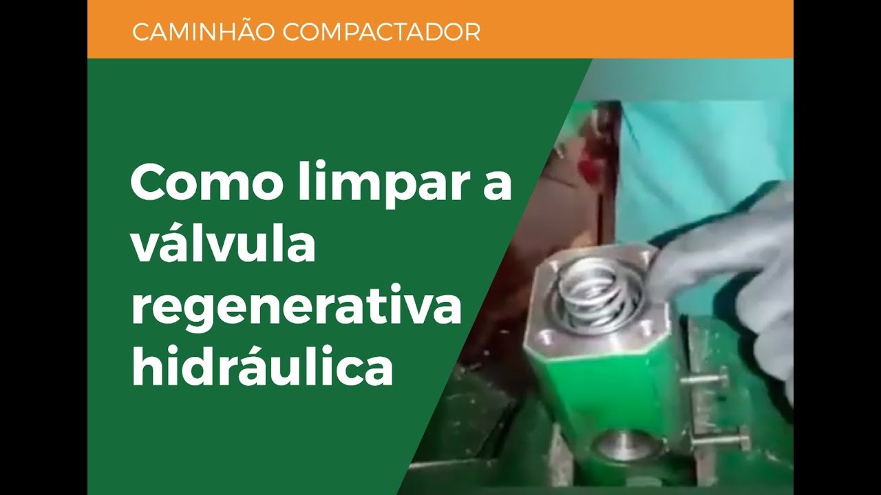 Limpeza da válvula regenerativa