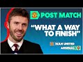 Michael Carrick's Emotional FINAL Interview | Man United 3-2 Arsenal | Post Match Reaction