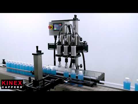 Kinex Cappers®  - Automatic Cap Tightener and Spindle Cap Tightener