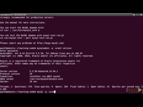 Learning Node js Setting Things Up | packtpub com