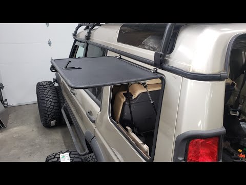 Easy DIY Gull Wing Windows! Ultimate Land Rover Discovery Build Episode 6