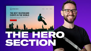 CREATING A GOOD HERO FOR YOUR WEBSITE: Free Web Design Course | Episode 10