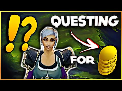 1200 GOLD - Questing in Shadowmoon Valley - Rags to Riches - Burning Crusade Classic