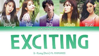 Download lagu B-RYONG (RAIN) ft. MAMAMOO (마마무) - EXCITING (HAN/ROM/ENG COLOR CODED LYRICS) mp3 Download lagu B-RYONG (RAIN) ft. MAMAMOO (마마무) - EXCITING (HAN/ROM/ENG COLOR CODED LYRICS) mp3