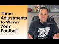 Three Adjustments to Win in 7on7 Football