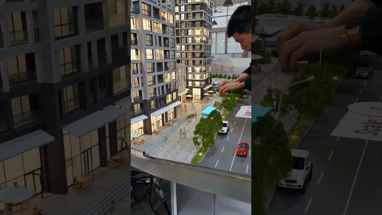 Luxury Home Architectural Model #modelmaking #architecture  #architectural #miniature #scalemodel