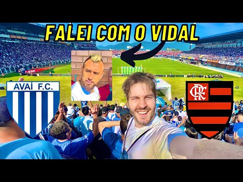 VIRADA DO FLAMENGO NA ESTREIA DO VIDAL/ Avaí 1 x 2 Flamengo