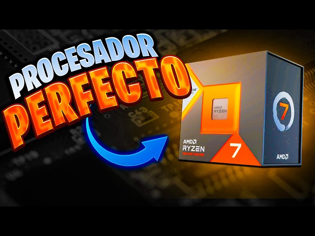 Vídeo relacionado con AMD Ryzen 7 7800X3D Procesador con tecnología 3D V-Cache (tarjeta gráfica Radeon integrada, 8 núcleos/16 threads,120W TDP,Socket AM5, 104MB Caché, Reloj de aumento máx. hasta 5.0 GHz, sin ventilador)