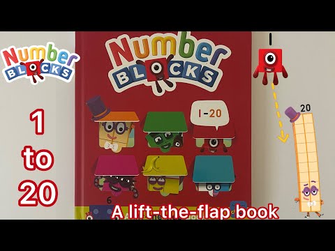 Numberblocks lift-the-flap book 📖 numbers 1-20