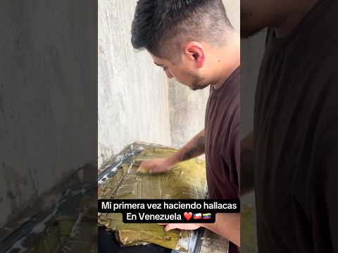 Mi primera vez haciendo #hallacas en #venezuela #comidatipica #valera #trujillo #vzla #foodie