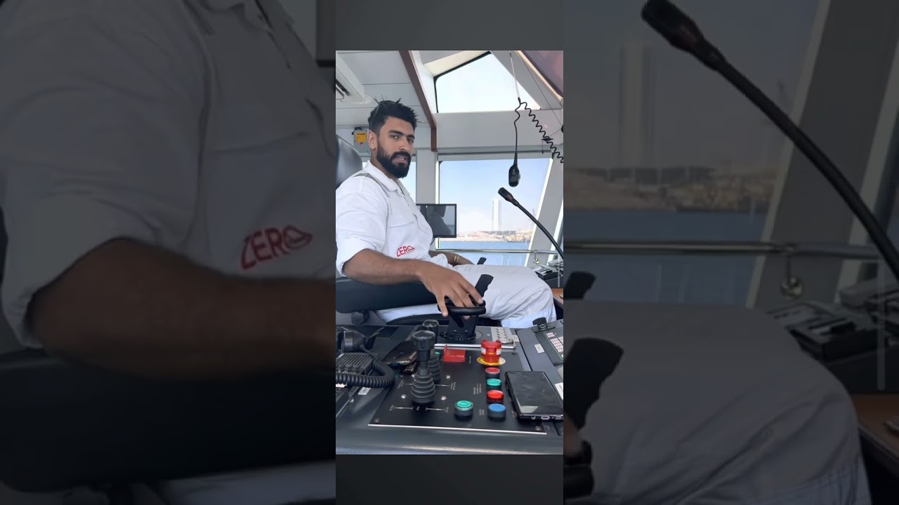 Manobrando o rebocador azimutal