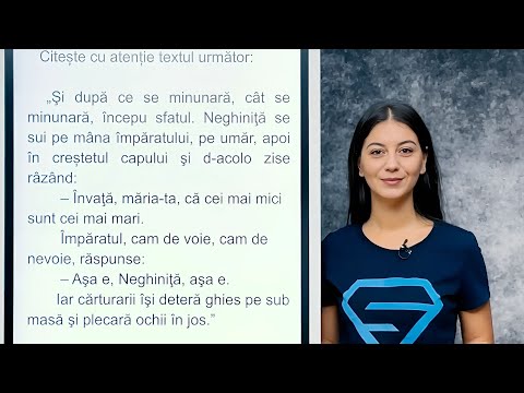 Test Evaluare Inițială - Romana - Clasa VI-a