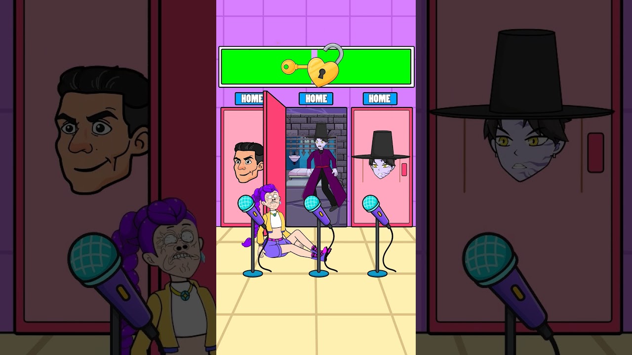 Singing Challenge - Help Rumi x Zoey sing to escape Ronaldo | KPop Demon Hunters