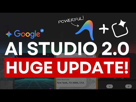 Google AI Studio 2.0: Full Stack Vibe Coding With Antigravity Is HERE!