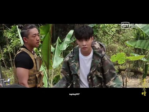 180608 Zhang Yixing Lay - The Golden Eyes behind the scenes
