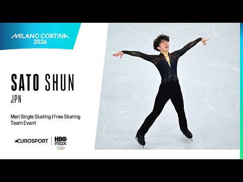 Milano-Cortina 2026 | Shun SATO (JPN) | Team Event | Men Single Skating - Free Skating