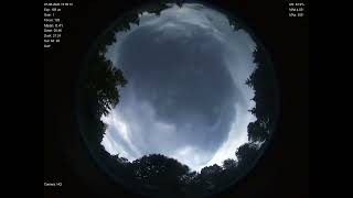 2026-08-07 All sky camera capture from Poiana Rusca Mountains, Romania