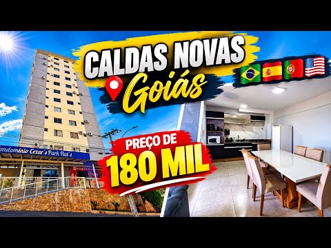 APARTAMENTO NO BRASIL NA CIDADE DE CALDAS NOVAS POR APENAS R$ 180 MIL! VALE A PENA??