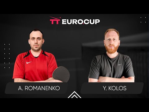 12:50 Andrii Romanenko - Yurii Kolos 10.12.2023 TT Euro.Cup Ukraine Professional. TABLE 3