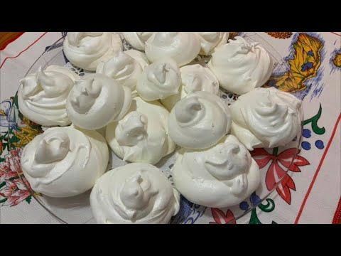 Suspiros como minha mãe fazia antigamente  à Moda dos Açores