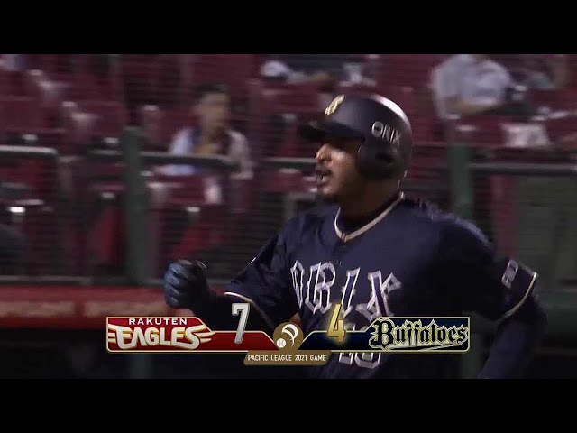 【6回表】2者連続!! バファローズ・ジョーンズ ライトポール際への流し打ち弾!! 2021/8/26 E-B