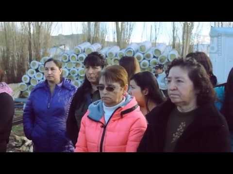 Las Bandurrias (Inicio Construccion Viviendas) - Chile Chico JUL 2016
