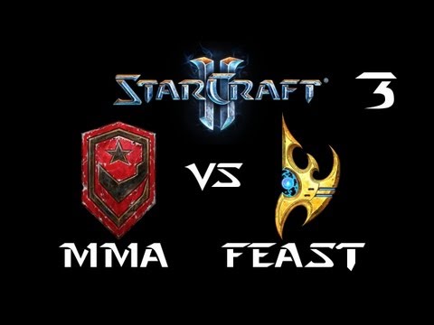 StarCraft 2 - MMA [T] vs Feast [P] G3 (Commentary)