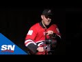 David Ayres Cranks Siren & Drives Zamboni Before Hurricanes Drop The Puck