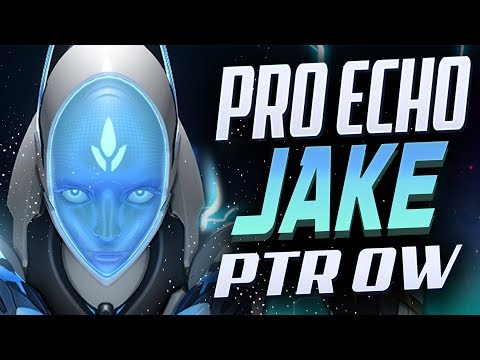 JAKE SHOWING HIS ECHO SKILLS! [ OVERWATCH PTR ]