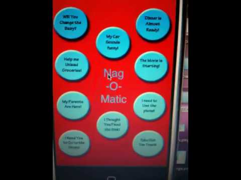 Nag-O-Matic iPhone app