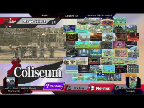 Smash @ TTH - Thundercat (Ryu) Vs. Nessquik (Ness/Tink) (Losers R4) - Sm4sh
