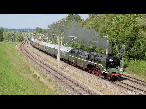 DR 18 201 und 243 005 - Dampfsonderfahrt von Leipzig nach Wien