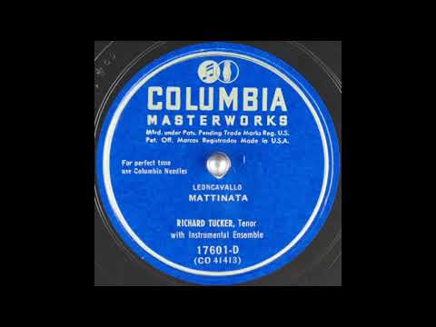 Richard Tucker - Mattinata (1949)