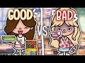 GOOD STUDENT VS BAD STUDENT ️ WITH VOICE ️ Toca Boca TikTok Roleplay 🩵