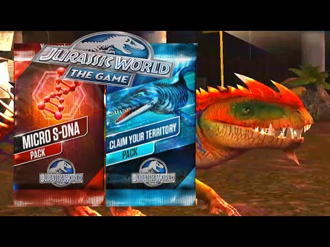 MICRO S-DNA GORGOSUCHUS CLAIM YOUR TERRITORY PACK  | JURASSIC WORLD THE GAME