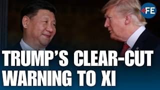 Trump Straight-up Warns XI Jinping , Says 'He'd Be Quite Disappointed If China Arms Iran'