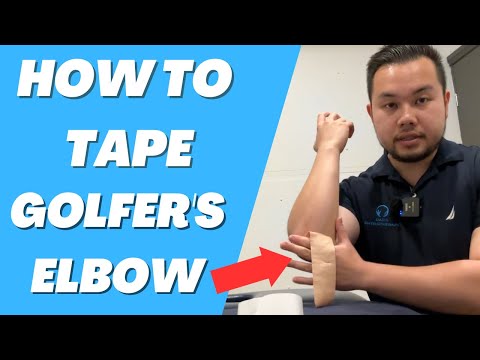 How To Tape Golf Elbow